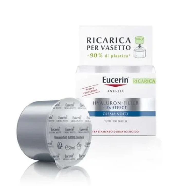 Hyaluron Filler Anti-Età Notte Ricarica Eucerin 50ml